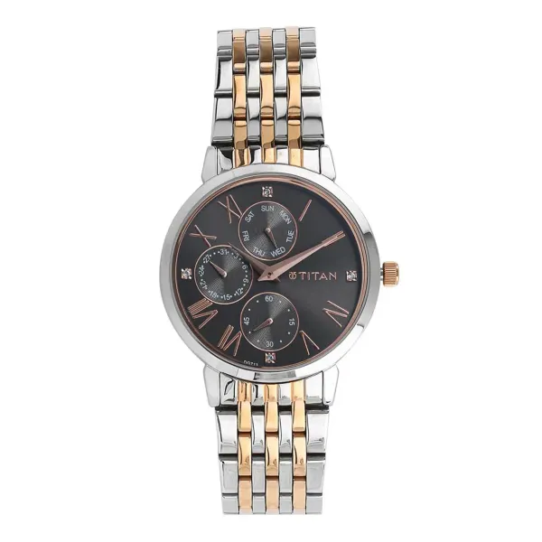 Titan 9710 metal oval watch 2025